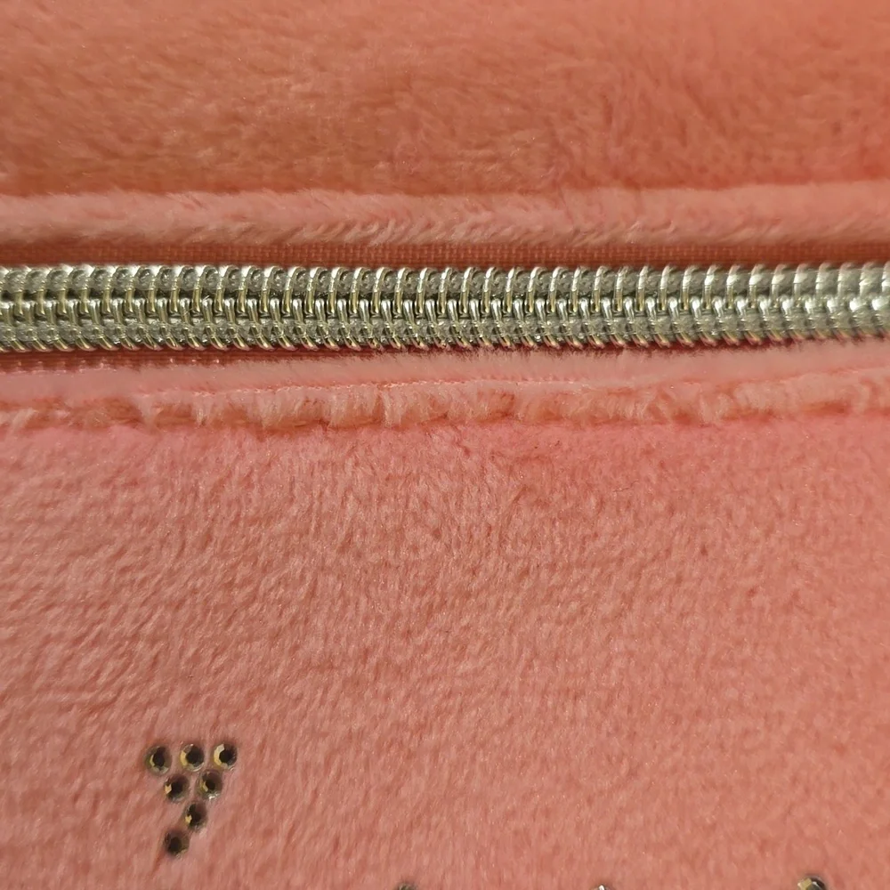 Juicy Couture Pink Travel Cosmetic Bag